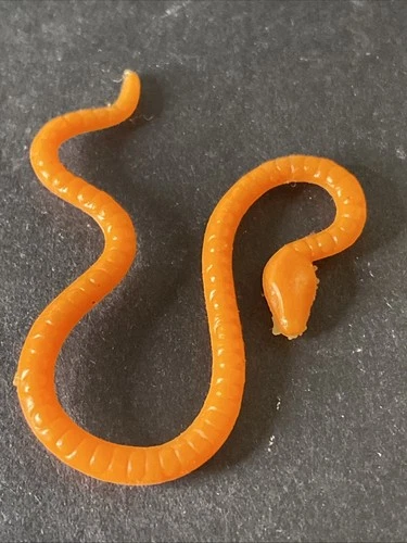 Vintage 1980 Kenner Star Wars * YODA ORANGE SNAKE * Original Figure Accessory