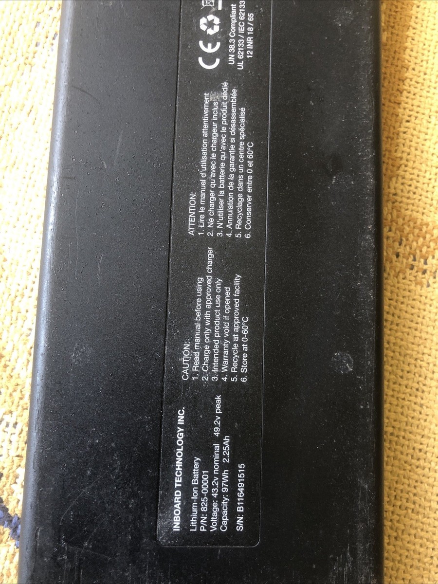 PARTS/REPAIR Inboard M1 PowerShift Battery Electric Skateboard