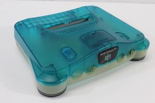 Nintendo 64 N64 OEM Toys R Us Clear Blue White Console Replacement Shell Cos.Da9