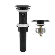 Rackickyer Bathroom Sink Drain,Drain Stopper Bathroom Sink with Overflow,Pop ...