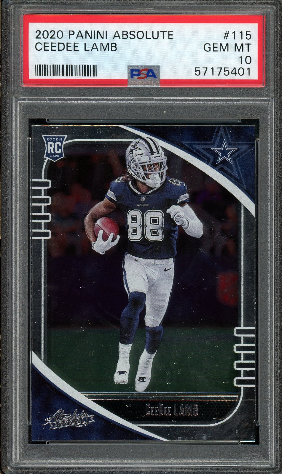 CeeDee Lamb Panini Absolute #115 Base