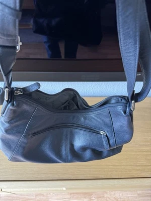 Picard Schultertasche Echtleder Marineblau – Top Zustand - Bild 1 von 4
