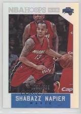 2015-16 Panini NBA Hoops Silver /299 Shabazz Napier #188 l7u