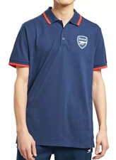 Image of ARSENAL Football Polo Shirt Mens LARGE Official Team Logo T Top AP1