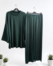Women’s  Co Ord Two Pcs Set Brand New Uk Size  18-26