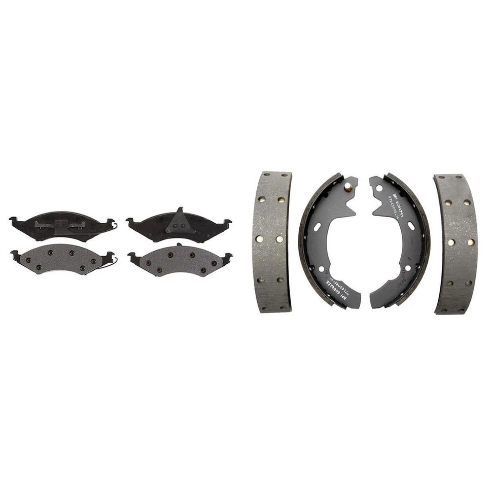 Pastillas de freno delanteras metálicas y zapatas traseras Element3 para Ford Taurus 1993 - Raybestos Foto 4 de 4