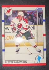 1990-91 Score - Alexei Kasatonov #209 (RC)