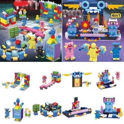 Playtime5 Bausteine 4in1 Action Figur Spielzeug Kinder Geschenk DIY Sammeln Set