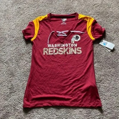 NFL Washington Redskins V-Neck Top SIZE S