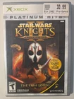 Star Wars KOTOR II: The Sith Lords Platinum Hits Xbox LucasArts T Manual