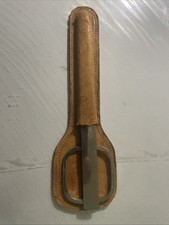 Vintage Italy Scissors  Letter Opener w/ Leather Case
