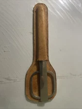 Vintage Italy Scissors & Letter Opener w/ Leather Case