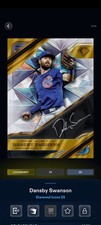 Topps Bunt Diamond Icons 25 Dansby Swans Silver Polychromatink Legendary DIGITAL