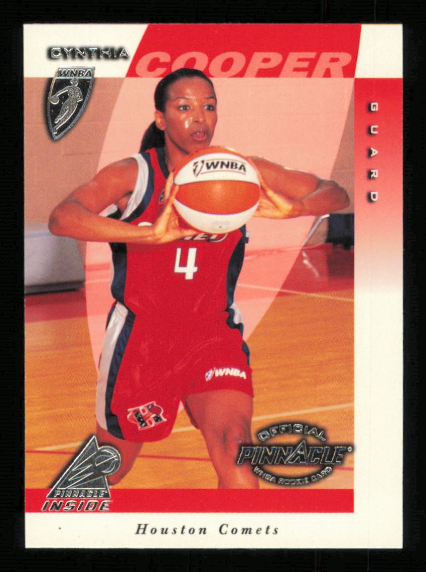 1997 Pinnacle Inside WNBA #2 Cynthia Cooper RC HOF Basketball COMETS NM-MT