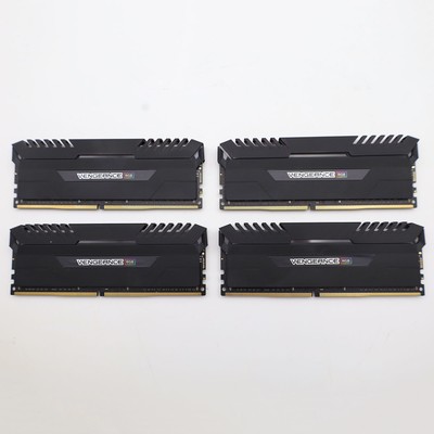 Corsair Vengeance RGB schwarz DIMM Kit 64GB DDR4-3200 CL16-18-18-36 (4x 16GB)