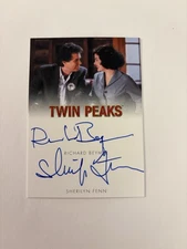 Rittenhouse Twin Peaks Log Lady Chronicles Sherilyn Fenn & Richard Beymer Dual