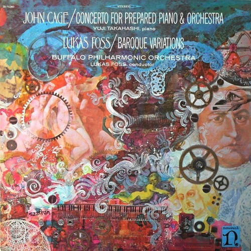 John Cage / Lukas Foss - Concerto For Prepared Piano & Orchestra / Baroque Varia - Picture 1 of 5