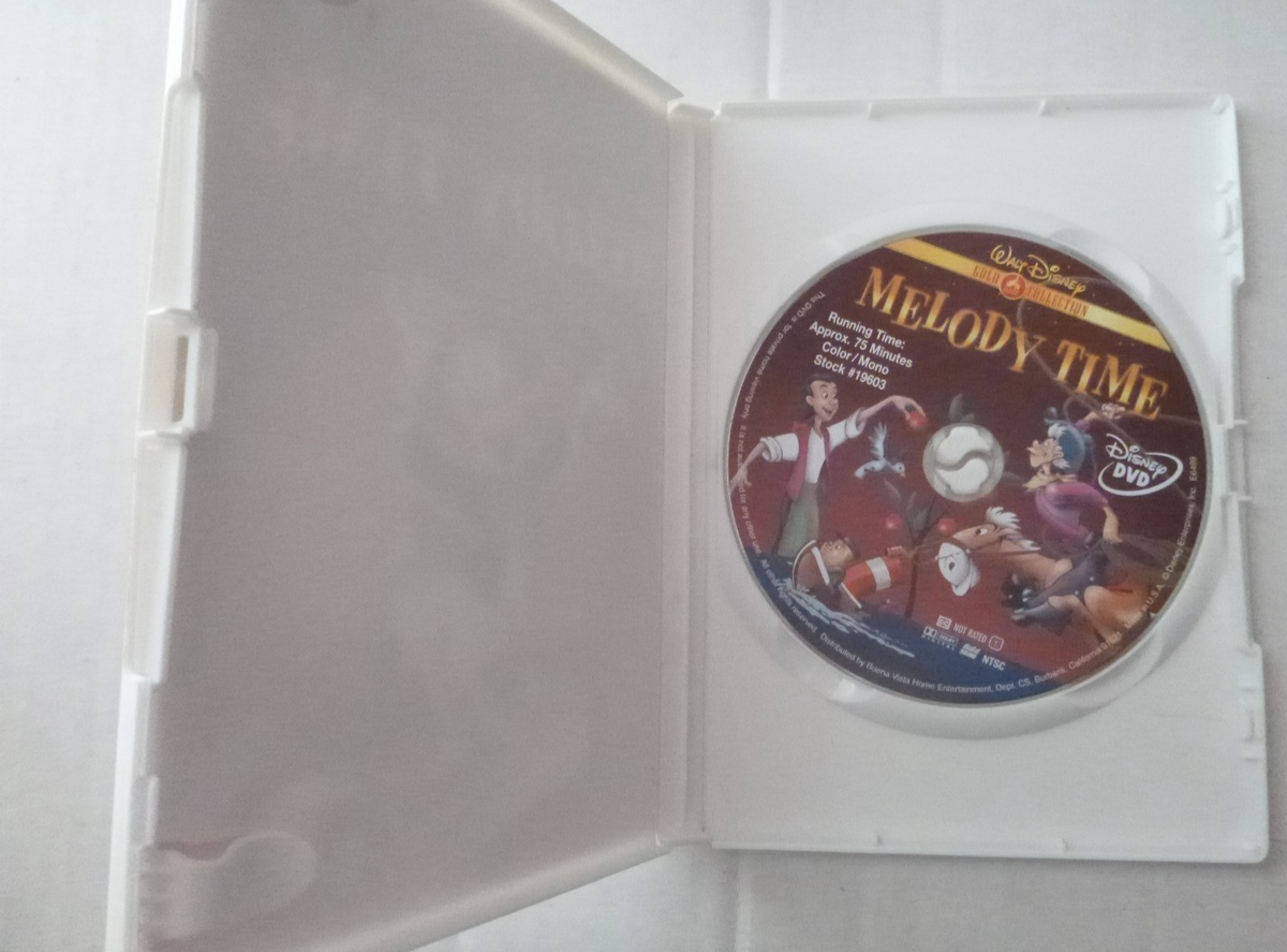 Melody Time (DVD, 1948) Gold Collection Disney Donald Duck