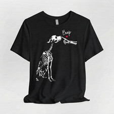 Dog Skeleton Halloween Costume T-Shirt Funny Pet Lover Spooky Graphic Tee