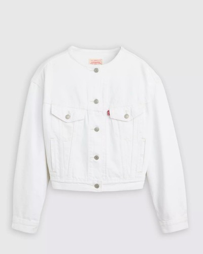 Levi’s 90s Shrunken Collarless Trucker Jacket Women’s Size L