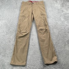 Wrangler Pants Mens 30x30 Khaki ATG Outdoor Cargo Hiking Workwear Stretch