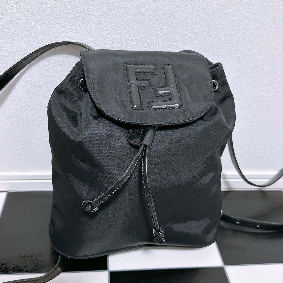 Vintage Fendi Backpack in Excellent Condition Rare Find