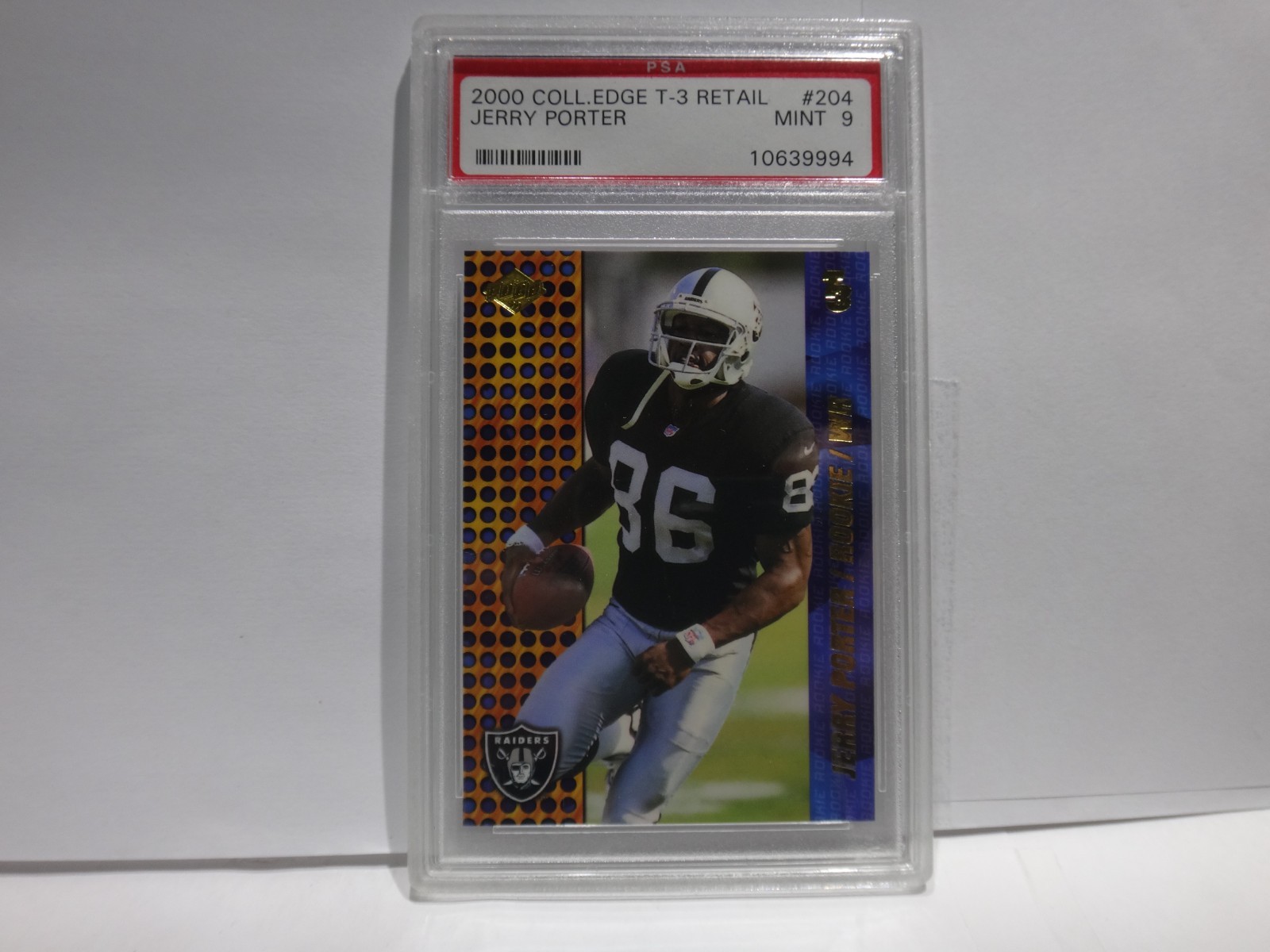 Jerry Porter Collector's Edge T3 #204 Retail