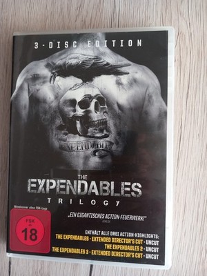 The Expendables Trilogie Teil 1-3 DVD