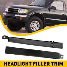 2pc For Toyota 1998-2000 Tacoma Front Bumper Grille Headlight Trim Filler Panels