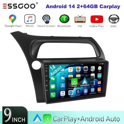 Für Honda Civic VIII 2006-2011 hatchback Android 14 Autoradio GPS Carplay 2+64GB