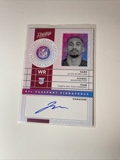 2024 Panini Prestige - Nfl Passport Signatures Jalen McMillan #NPSJMN