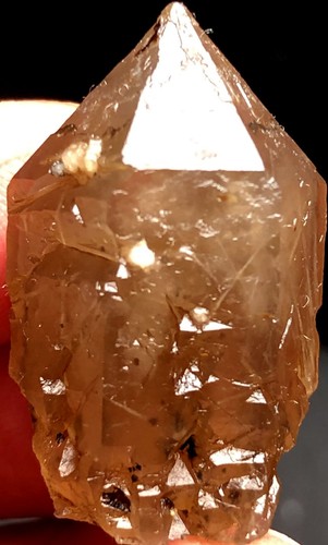 12g Natürliche Skelett Elestial Kerze Quarz Kristall Innere Mongolei t202 - Bild 6 von 6