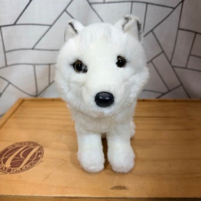 Douglas Arctic Fox Plush 12'' White Excellent Realistic Stuffed Animal 1893