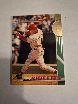 LEN DYKSTRA 1993 TOPPS STADIUM CLUB TEAM PHILADELPHIA PHILLIES #15