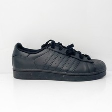 Adidas Boys Superstar Foundation B25724 Black Casual Shoes Sneakers Size 6.5