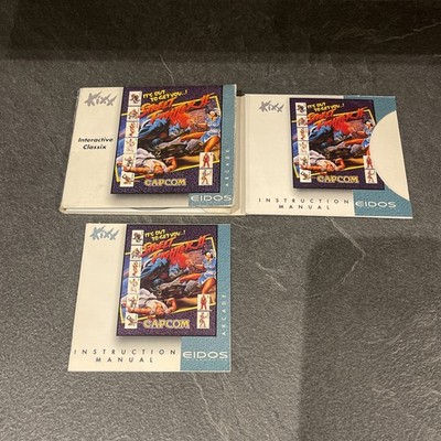 Street Fighter II PC CD ROM KIXX EIDOS Karton ausklappbar Sammler Sammlerstück