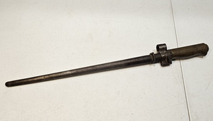 WWI, WWII French MLE 1886/36 Lebel Bayonet w/ Scabbord
