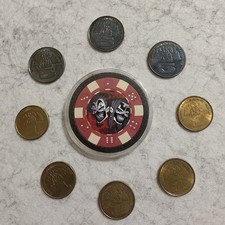 Rare 2004 Gathering of the Juggalos Psycho-Coin Lot - 5th Annual GOTJ Poker Chip