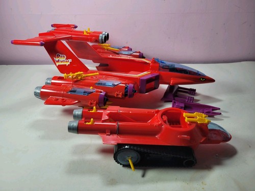 Manta Force Original Red Venom Ship Bluebird Toys 1987 Vintage - Picture 3 of 24
