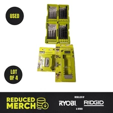 Lot of 4-Ryobi Bit Sets And Accessory Kits #11