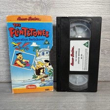 The Flintstones VHS Video Tape - Operation Switchover - Heinz 1991 Rare Cartoon