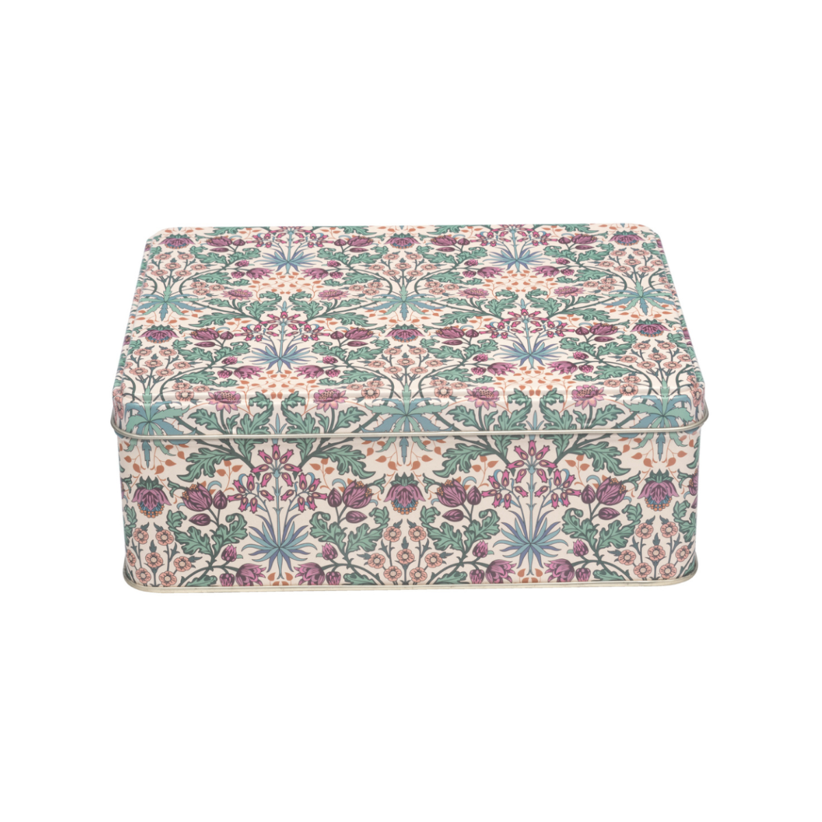 William Morris Hyacinth Rectangular Storage Tin Kitchen and Dining Accessory