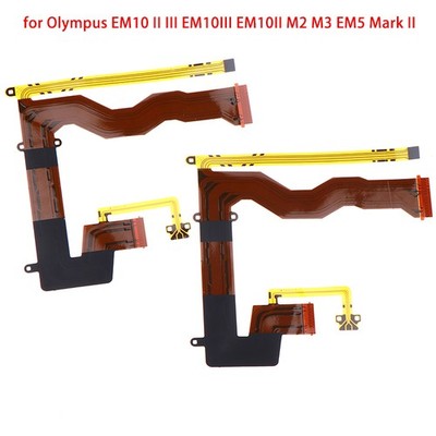 1/2Pcs For Olympus EM10 Mark II LCD Display Screen Flex Cable Camera Part
