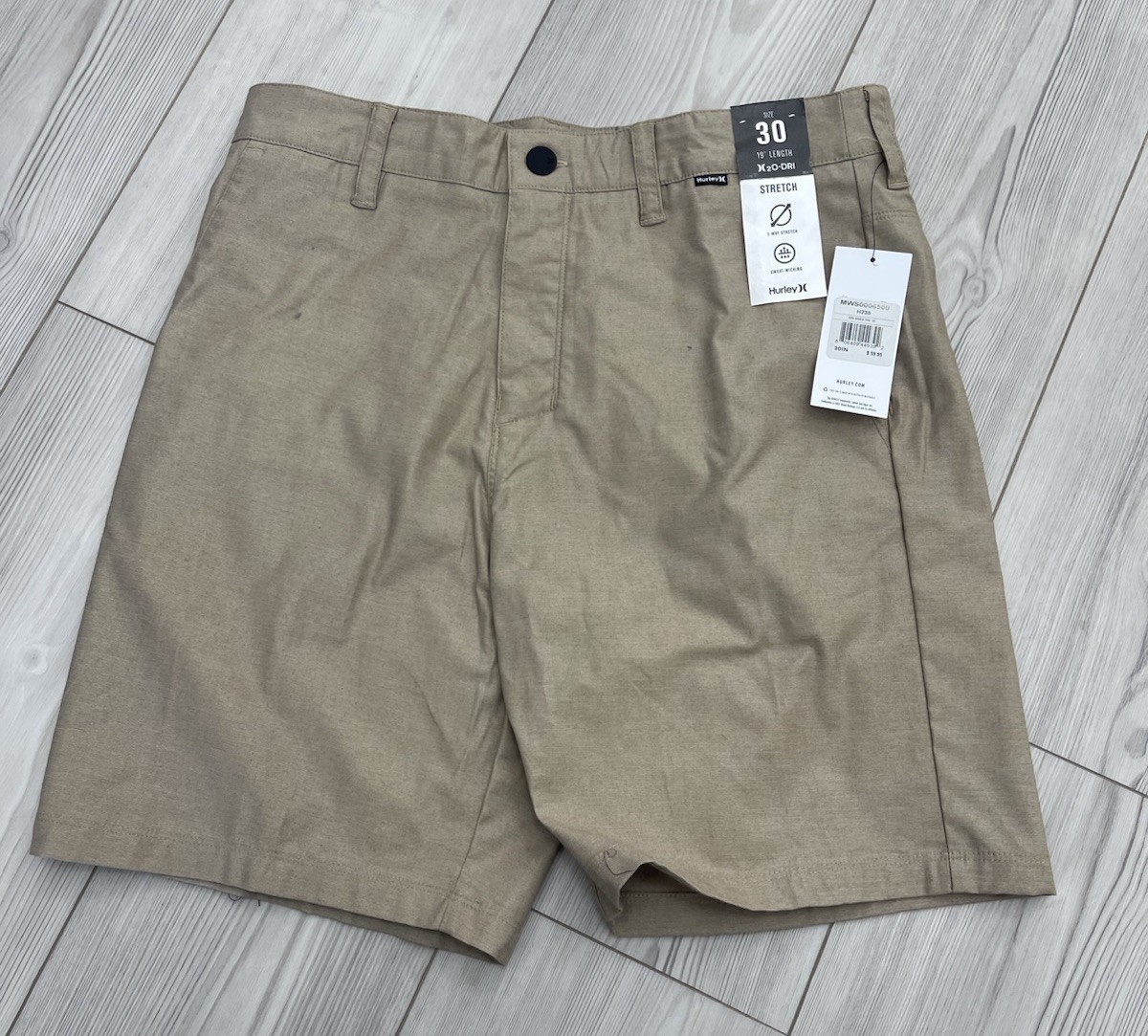Hurley Men s Dri Breath 19 Stretch Shorts Size 30 5790₽