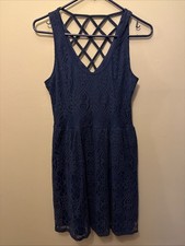 Pinky Medium Navy Blue Dress