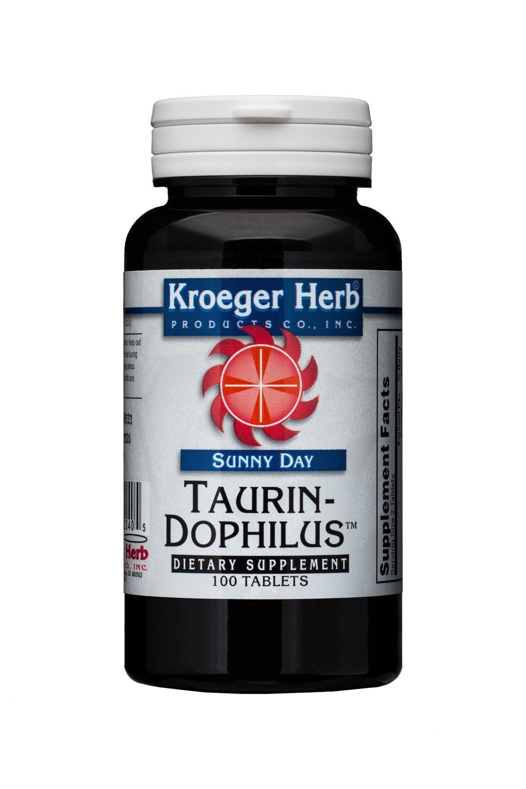 Kroeger Herbs Таурин Дофилус 100 Таблетка 3890₽