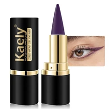 evpct 1Pcs Dark Purple Gel Eyeliner 1 Count (Pack of 1), 