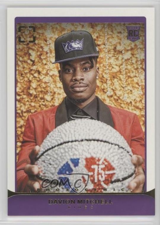 2021-22 Panini Photogenic Davion Mitchell #110 Rookie RC 0s5s