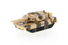 Super Tank Team M1 Abrams Tan Camouflage Showcasts 8882 6.5" Diecast Replica
