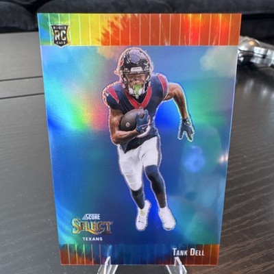 Tie-Dye Prizm Rookie 2023 Panini Select Score Tank Dell Texans #STW-NTD /25
